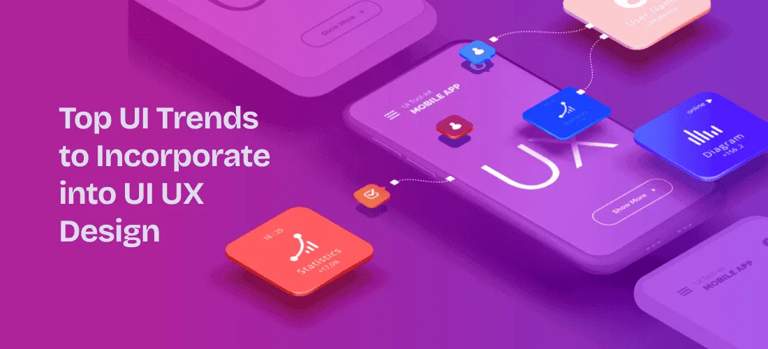 Top UI Trends to Incorporate into UI UX Design