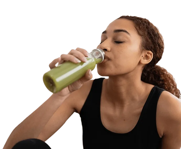 NeoGreens featuring wellness drinks